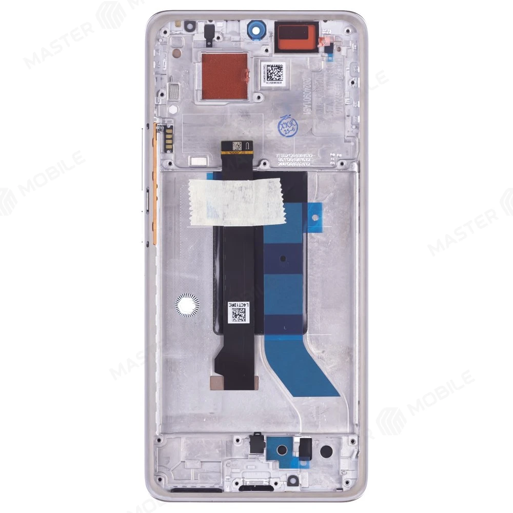 Дисплей для Xiaomi Poco X7 (24095PCADG) / Redmi Note 14 Pro 5G (24090RA29G) + тачскрин (серебристый) (в рамке) (ORIG100) (SP) фото №2
