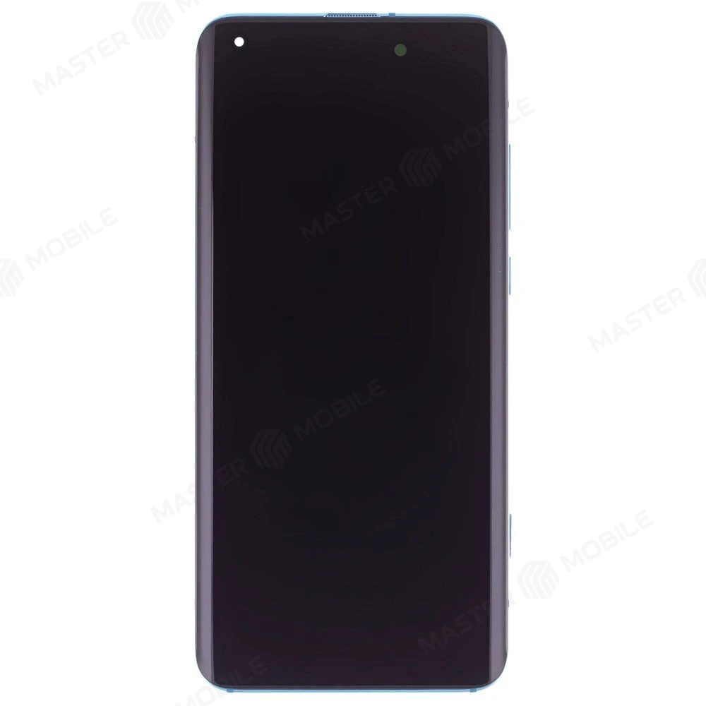 Дисплей для Xiaomi Mi 10 5G (M2001J2G) + тачскрин (зеленый) (в рамке) (ORIG100) (SP) (Rev. C)