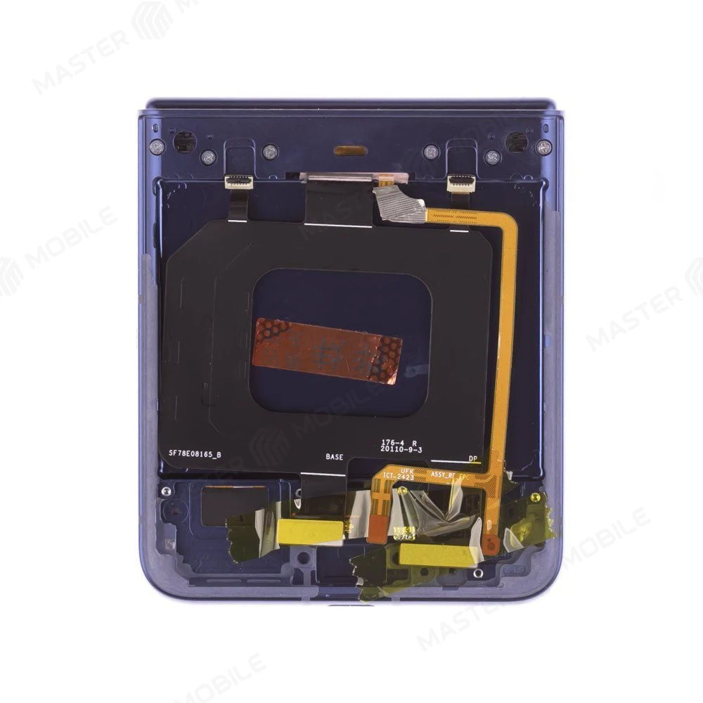 Дисплей для Motorola Razr 50 (XT2453-1) + тачскрин (внутренний) (синий) (в рамке) (ORIG100) (SP) фото №4