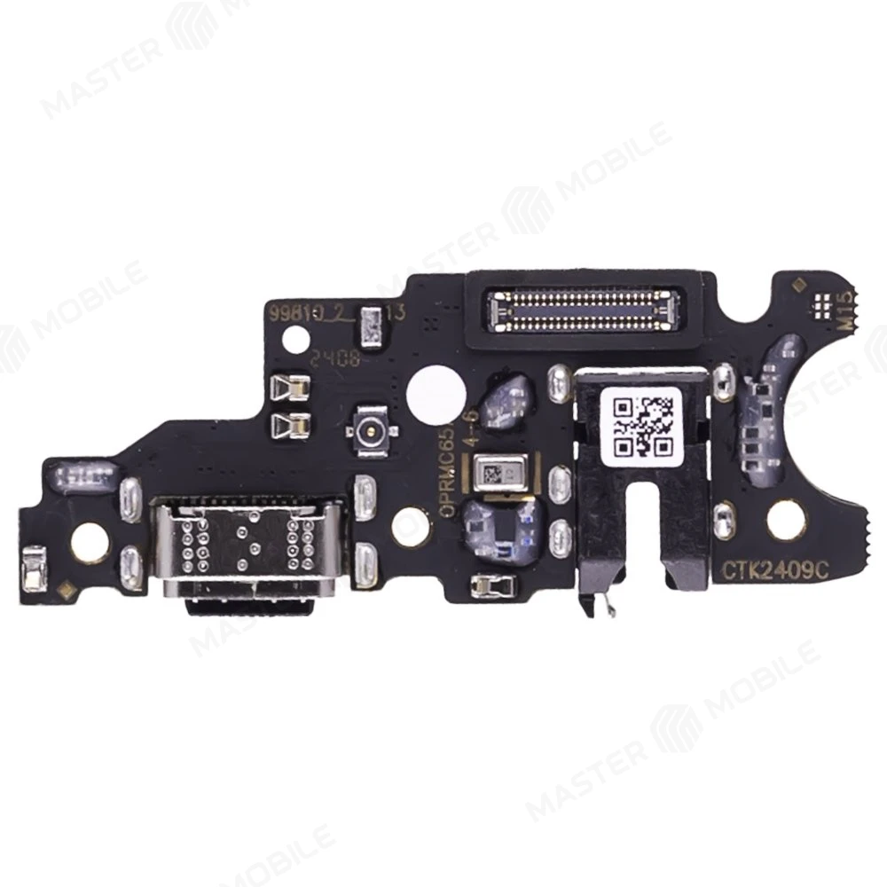 Нижняя плата для Realme C65 4G (RMX3910) с комп. + разъем зарядки + микрофон + разъем гарнитуры фото №1