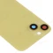 Задняя крышка для Apple iPhone 14 Plus (желтый) (в сборе со стеклом камеры) (Premium) фото №3