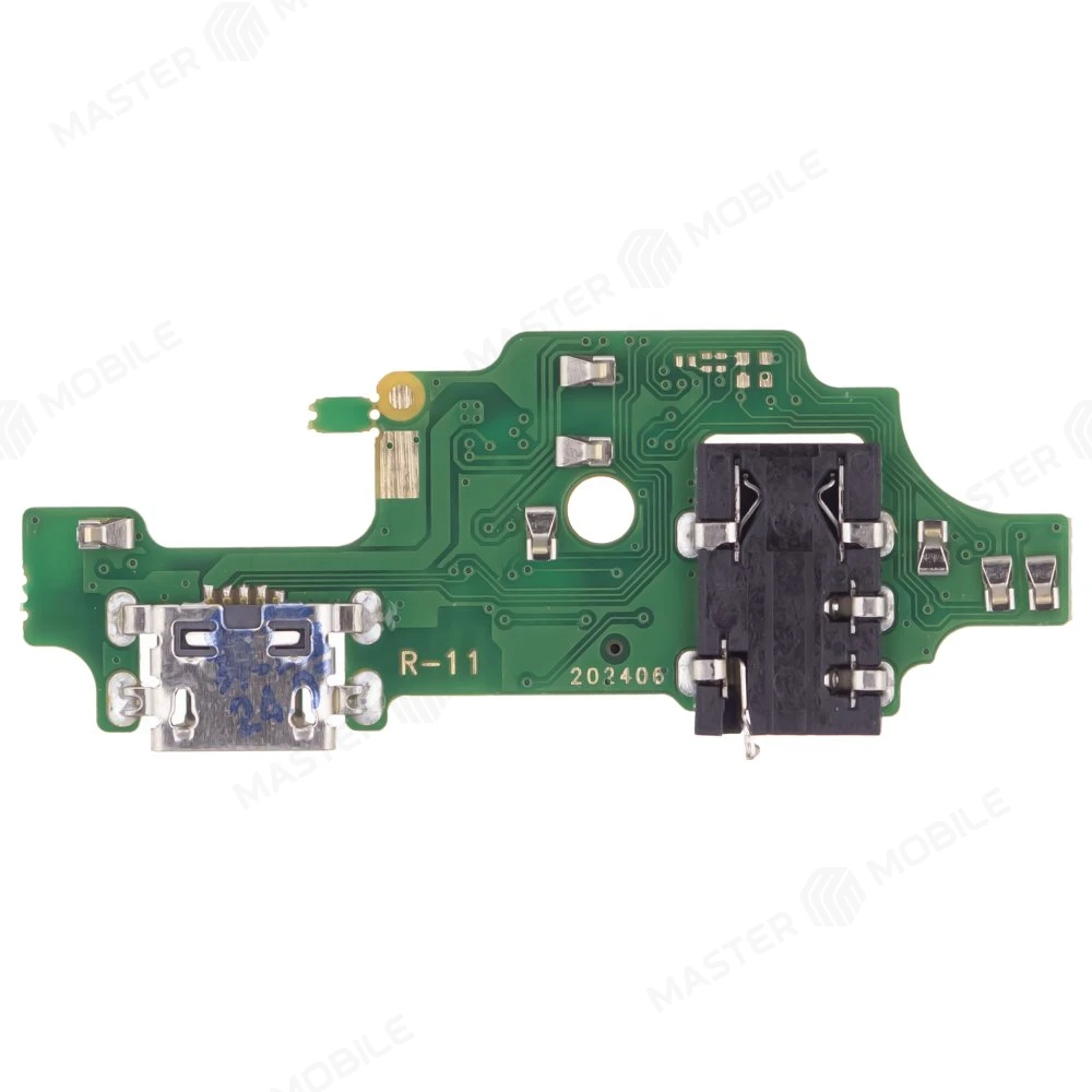 Нижняя плата для Tecno Spark 4 (KC8) с комп. + разъем зарядки + микрофон  фото №2