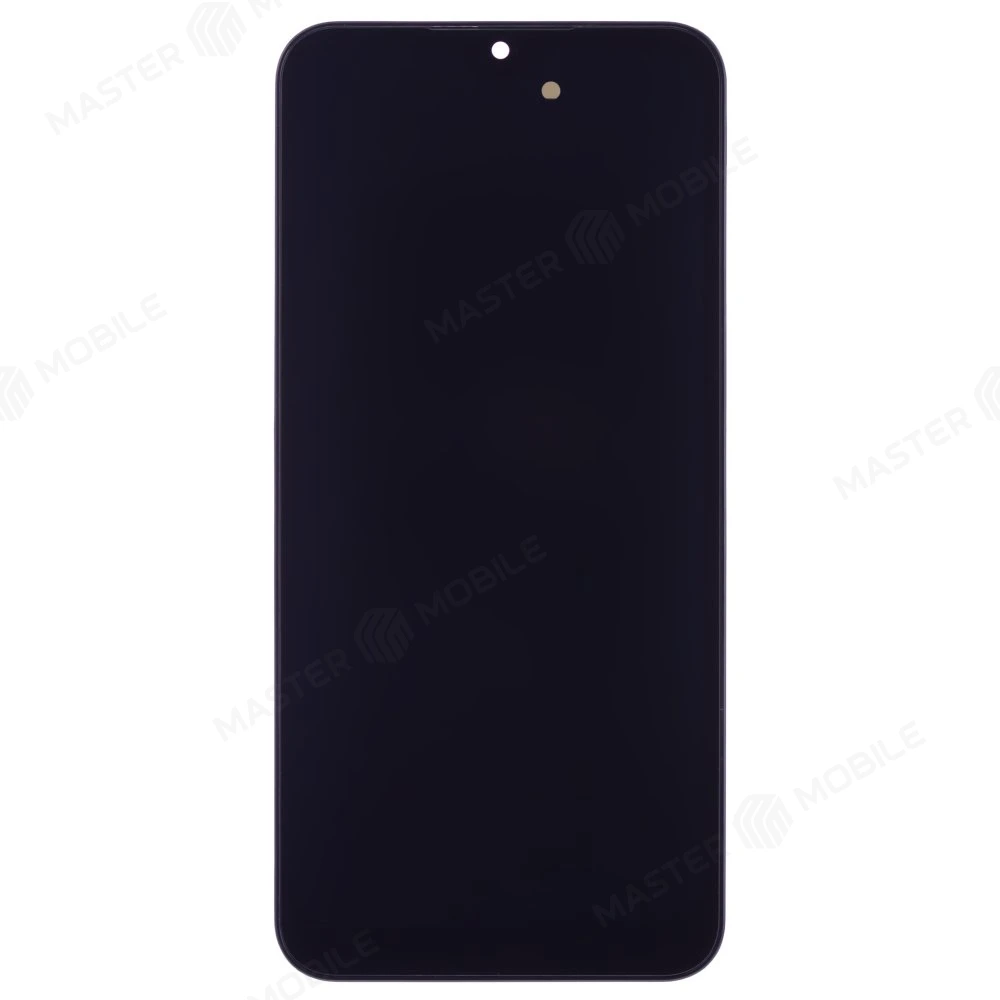 Дисплей для Samsung A256E Galaxy A25 5G + тачскрин (черный) (в рамке) (OLED) (Small Size)