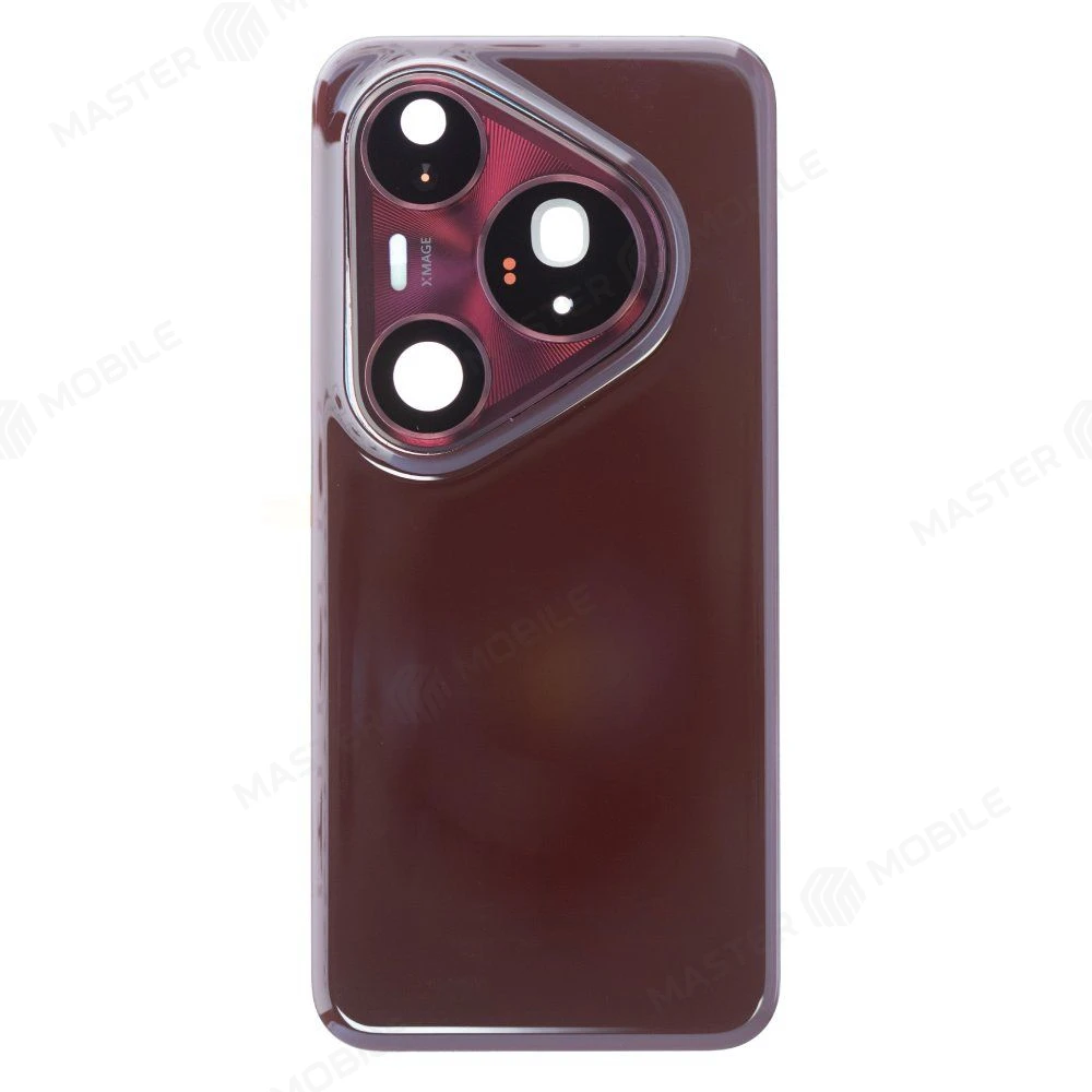 Задняя крышка для Huawei Pura 80 Pro (LMR-LX9) (красный) (в сборе со стеклом камеры)
