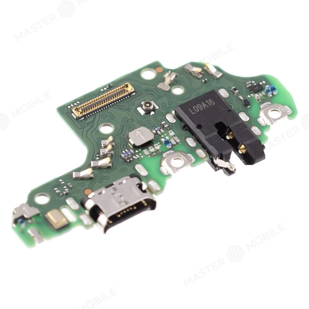 Нижняя плата для Huawei P40 Lite (JNY-LX1) с комп. + разъем зарядки + разъем гарнитуры + микрофон (ORIG100)  фото №3