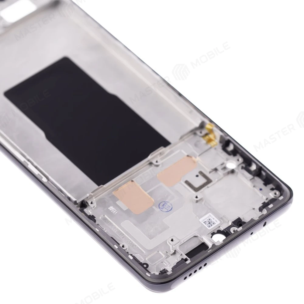 Рамка дисплея для Xiaomi 12T (22071212AG) / 12T Pro (22081212UG) / Redmi K50 Ultra (22081212C) (черный) фото №3