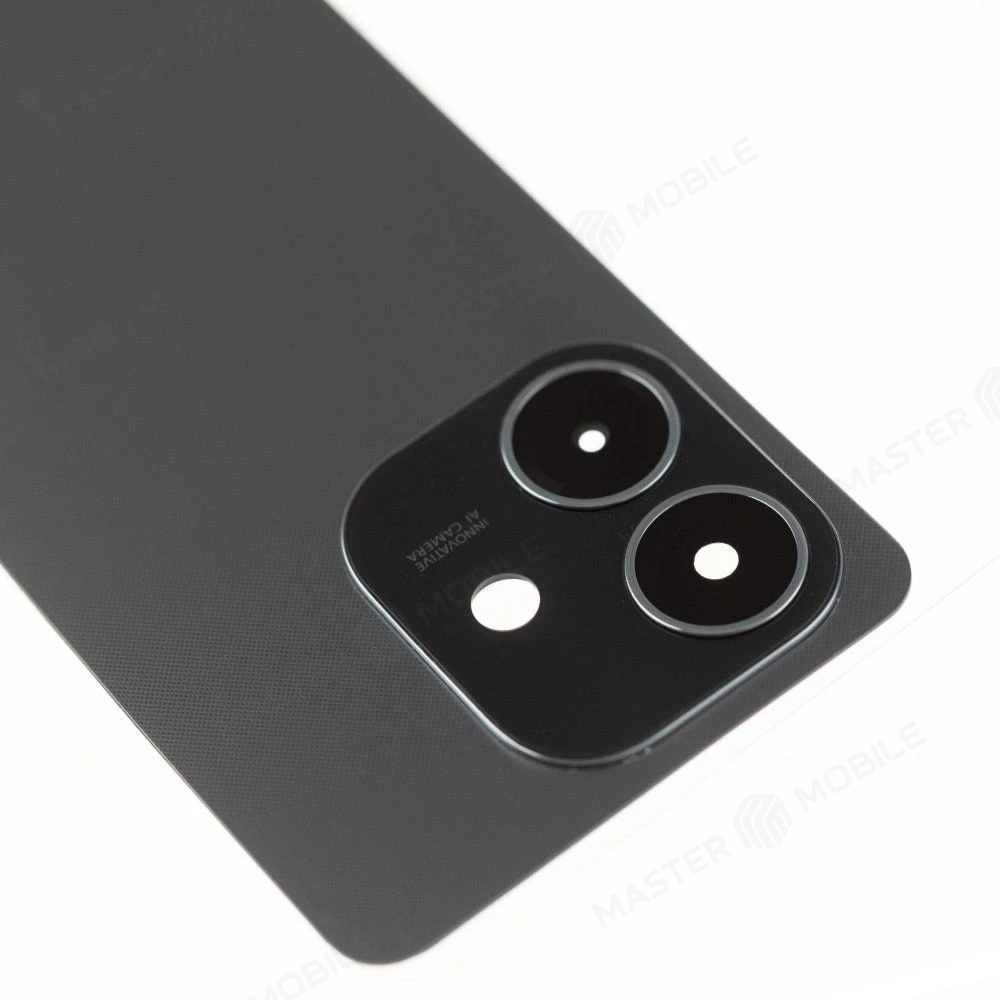 Задняя крышка для OPPO A3 4G (2024) (CPH2669) (черный) (в сборе со стеклом камеры) фото №3