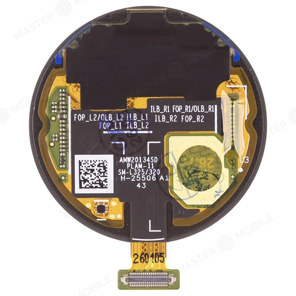 Дисплей для Samsung L330 Galaxy Watch 8 (40 мм) + тачскрин (черный) (ORIG) фото №2