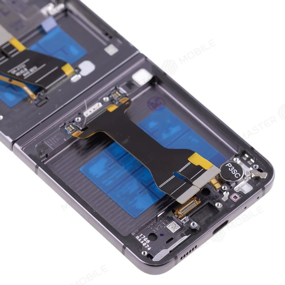 Дисплей для Samsung F731 Galaxy Z Flip 5 + тачскрин (внутренний) (черный) (в рамке) (In-Cell) (не сгибается) фото №4