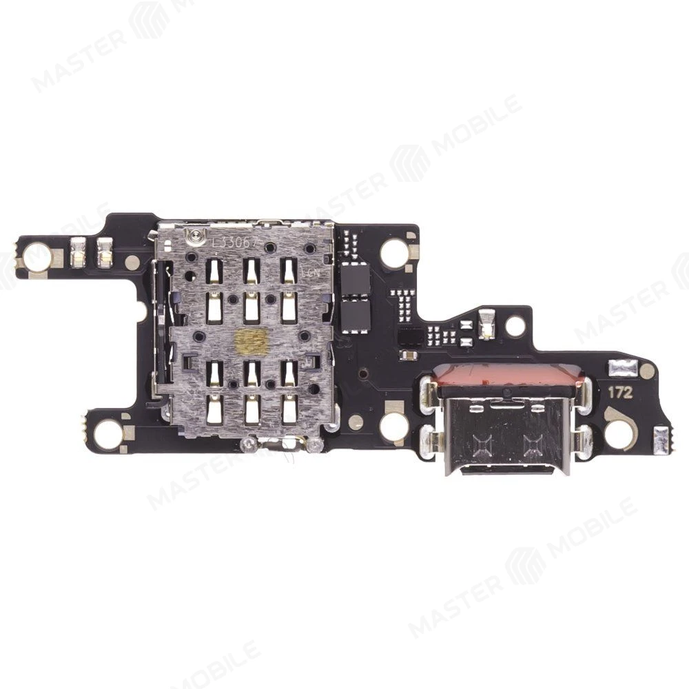 Нижняя плата для Huawei Nova 13 Pro (MIS-LX9) с комп. + разъем зарядки + микрофон + разъем SIM фото №2