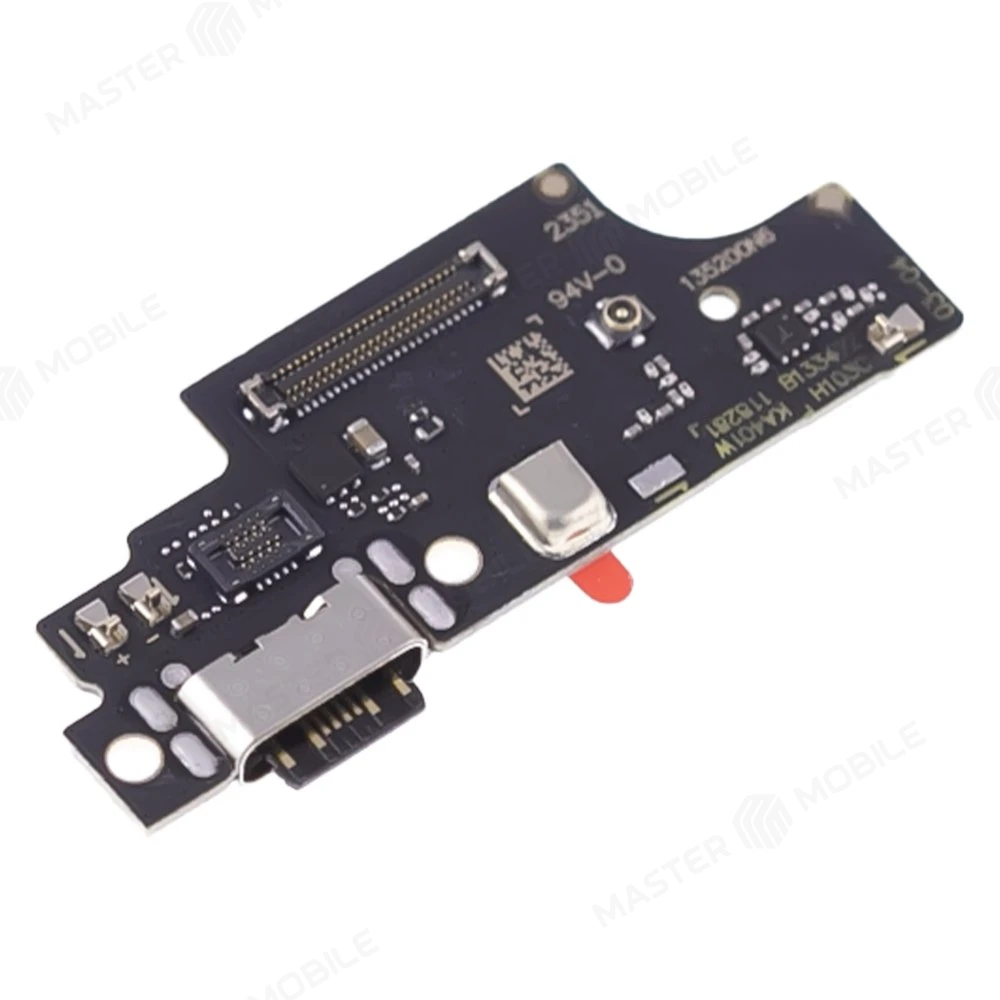 Нижняя плата для Xiaomi Poco M6 Pro 4G (2312FPCA6G) с комп. + разъем зарядки + микрофон (ORIG100) фото №3