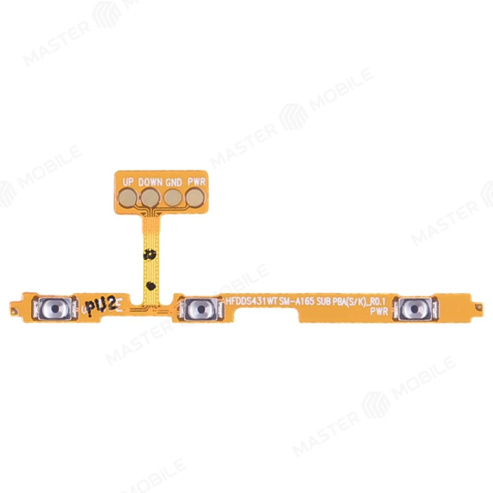Шлейф для Samsung A165F Galaxy A16 4G с комп. (на кнопку включения и кнопки громкости) фото №1
