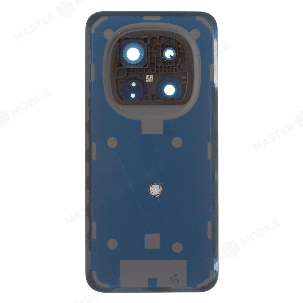 Задняя крышка для Xiaomi Poco M8 Pro (2510EPC8BG) (серый) (в сборе со стеклом камеры) фото №2