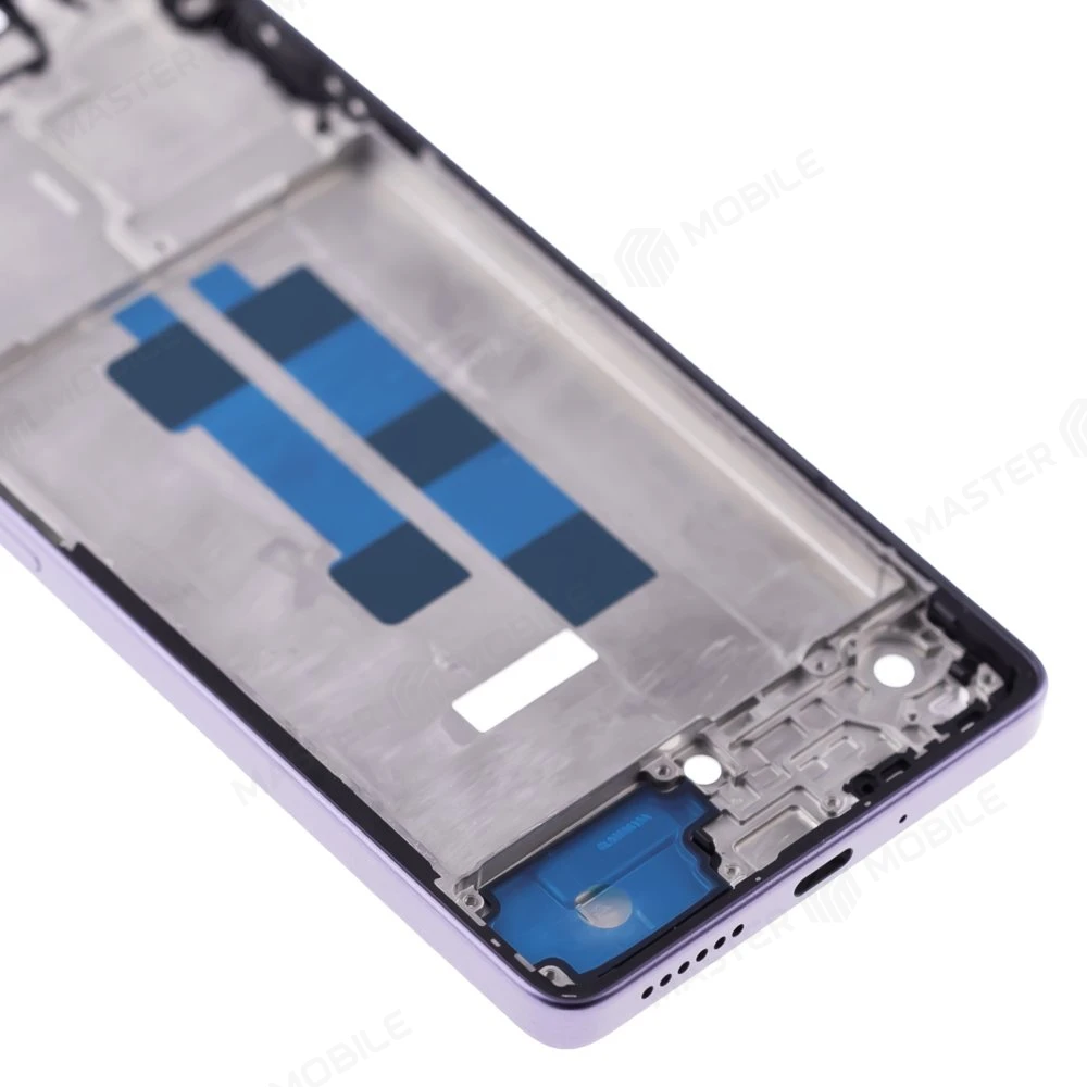 Рамка дисплея для Xiaomi Poco M6 Pro 4G (2312FPCA6G) (фиолетовый) фото №4