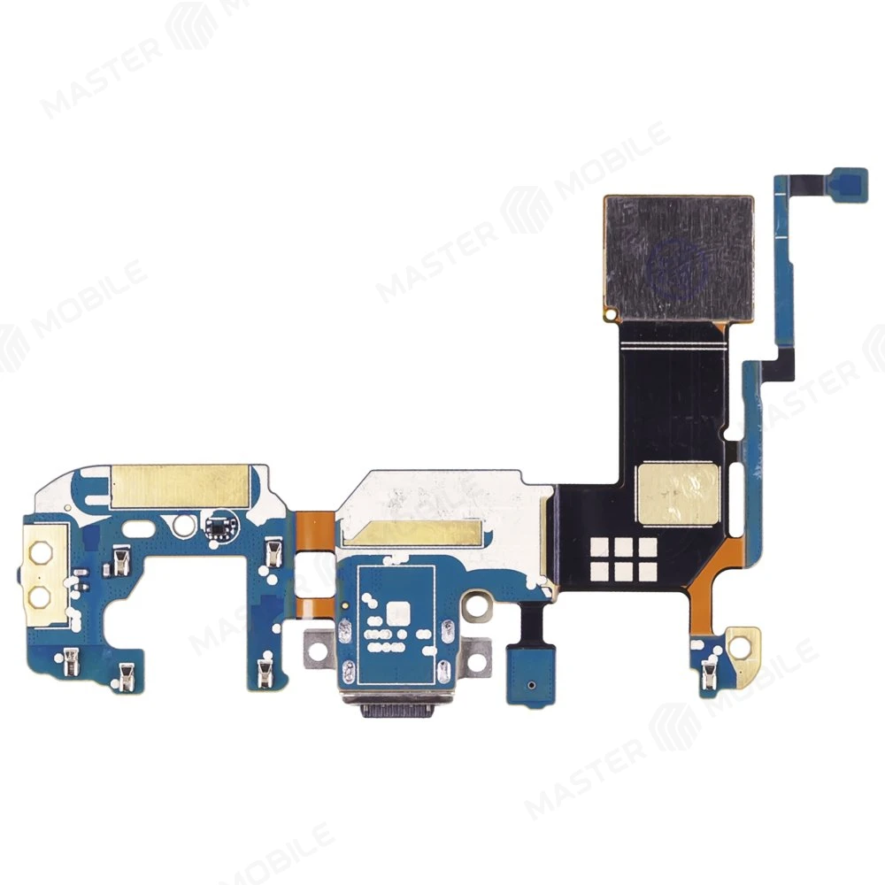 Шлейф для Samsung G955 Galaxy S8+ с комп. + разъем зарядки + микрофон  фото №2