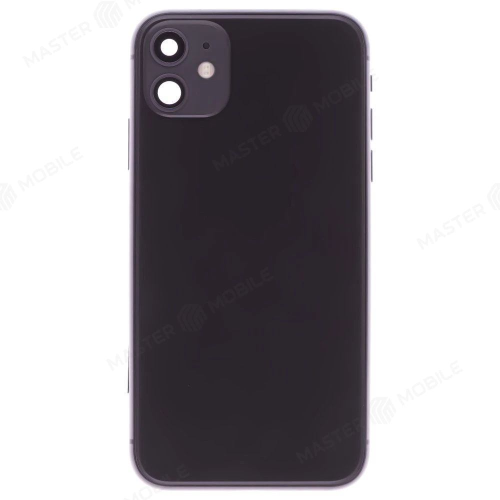 Корпус для Apple iPhone 11 (черный) (в сборе) (ORIG100) (Снятый) (возможен дефект ЛКП)