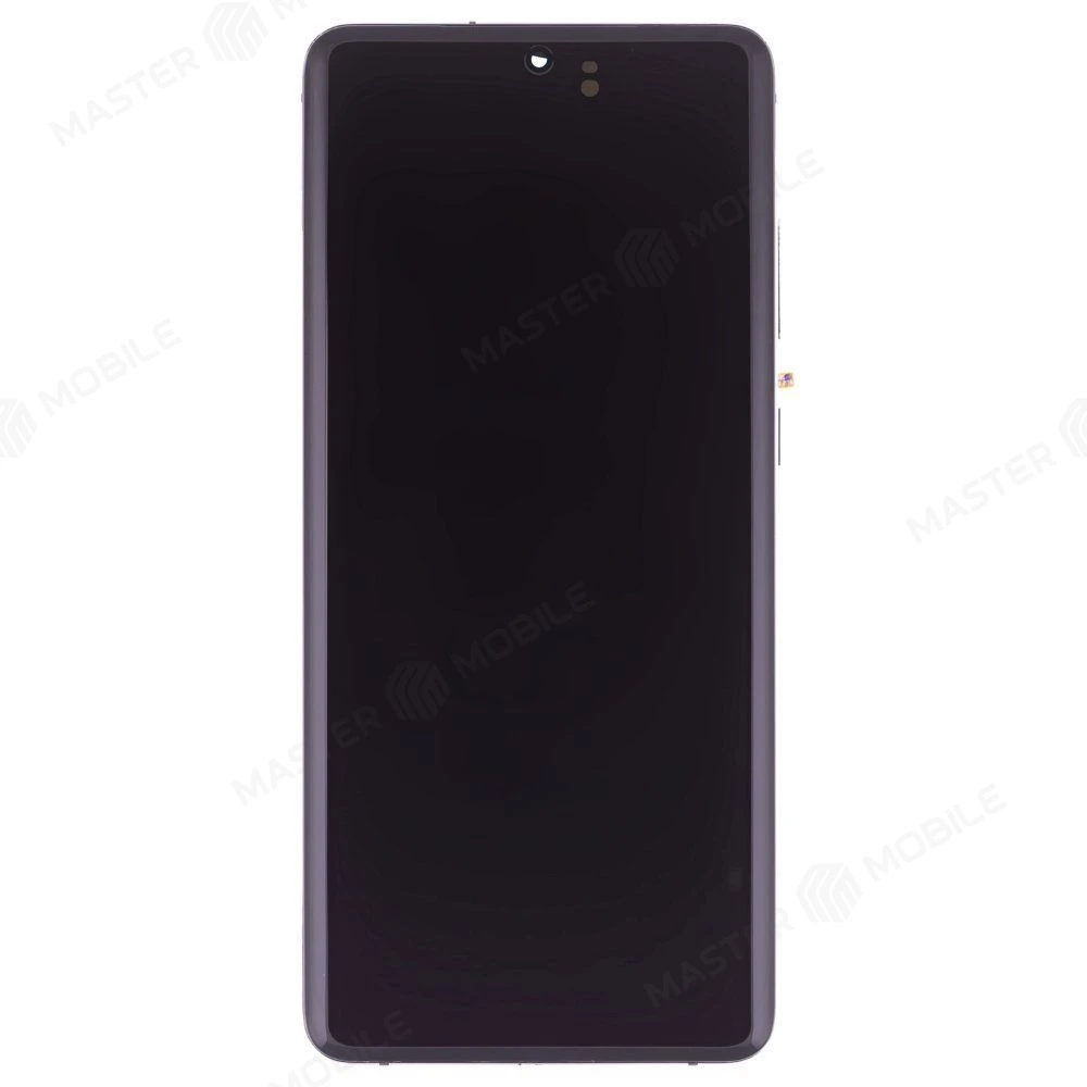 Дисплей для Samsung G988 Galaxy S20 Ultra + тачскрин (серебристый) (в рамке) (OLED) (Full Size)