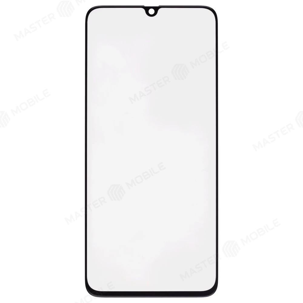 Стекло модуля для Samsung A705 Galaxy A70 + OCA (черный)  фото №1