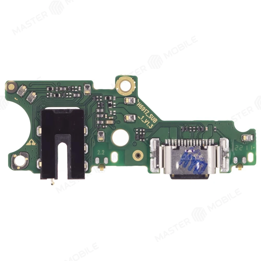 Нижняя плата для Tecno Camon 19 (CI6n) / Camon 19 Pro (CI8n) с комп. + разъем зарядки + микрофон (ORIG100) фото №2