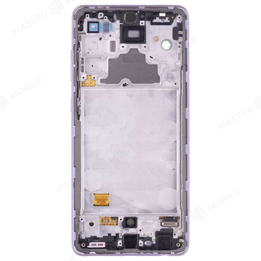 Дисплей для Samsung A725 Galaxy A72 + тачскрин (фиолетовый) (в рамке) (ORIG100) (SP) фото №2