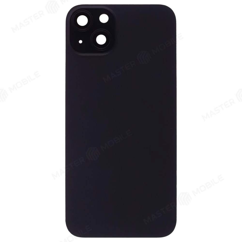 Задняя крышка для Apple iPhone 15 Plus (черный) (в сборе со стеклом камеры) (Premium)