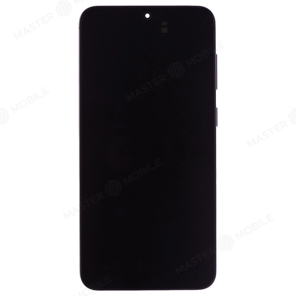 Дисплей для Samsung S916 Galaxy S23+ + тачскрин (черный) (в рамке) (ORIG100) (возможен дефект ЛКП)