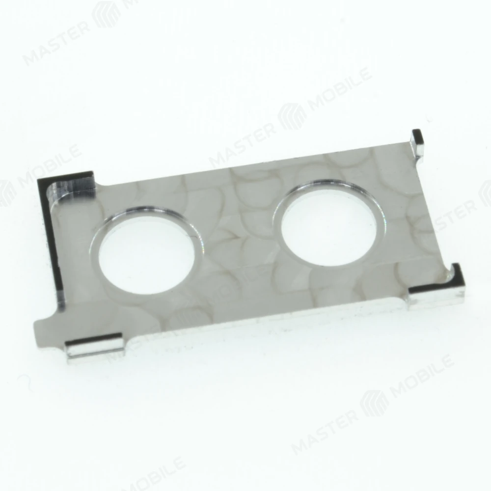 Стекло задней камеры для Xiaomi Mi 6 (MCE16) (черный) (в рамке) фото №2