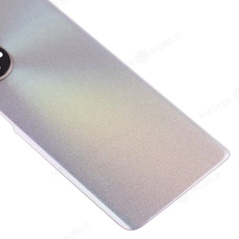 Задняя крышка для Huawei Honor 50 (NTH-NX9) (серебристый) (в сборе со стеклом камеры) (ORIG100)  фото №4