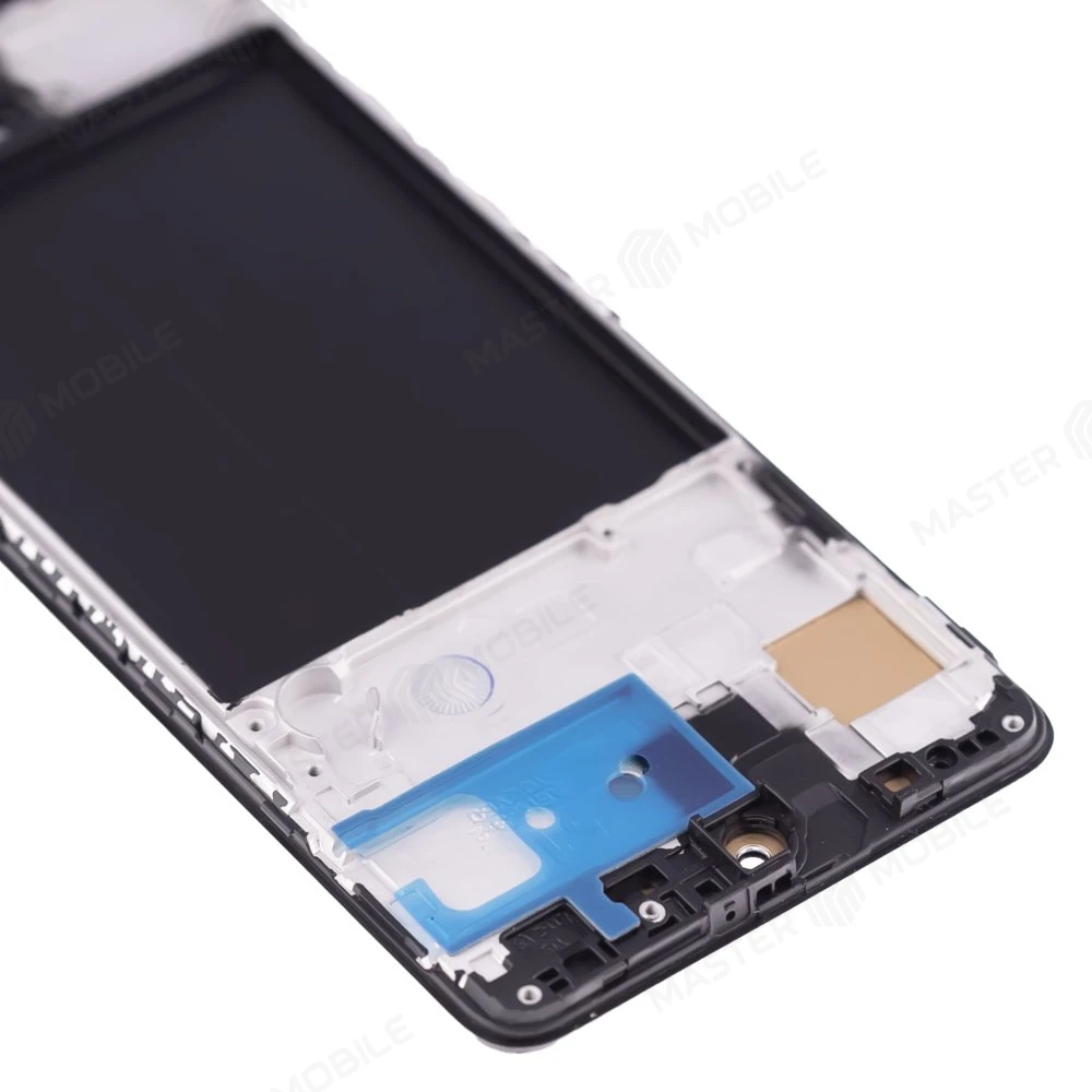 Дисплей для Samsung A515 Galaxy A51 + тачскрин (черный) (в рамке) (In-Cell) фото №3