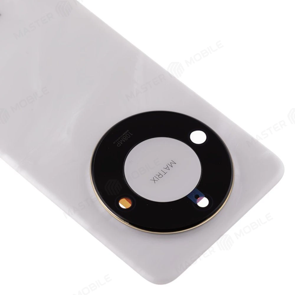 Задняя крышка для Huawei Honor X9c Smart (BRC-NX1) (белый) (в сборе со стеклом камеры) фото №3