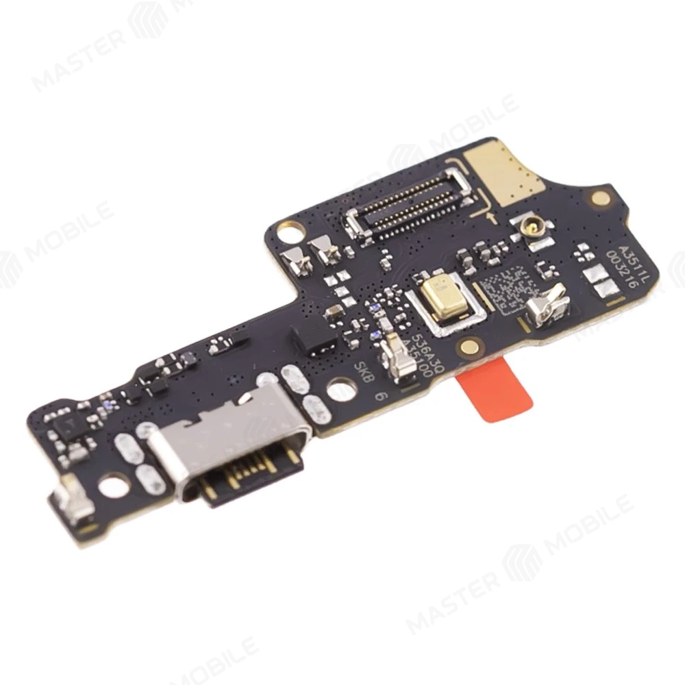 Нижняя плата для Xiaomi Poco C40 (220333QPG) / Redmi 10C (220333QNY) с комп. + разъем зарядки + микрофон (ORIG100)  фото №3