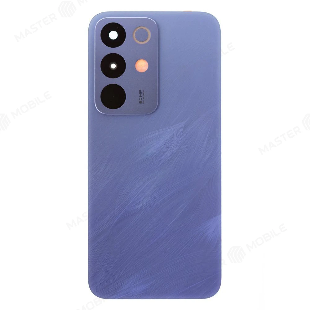 Задняя крышка для Realme C85 4G (RMX5566) (синий) (в сборе со стеклом камеры) (ORIG100) фото №1