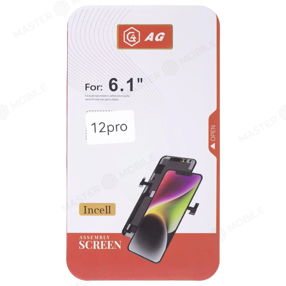 Дисплей для Apple iPhone 12 / iPhone 12 Pro + тачскрин (черный) (MNK) (In-Cell) фото №5