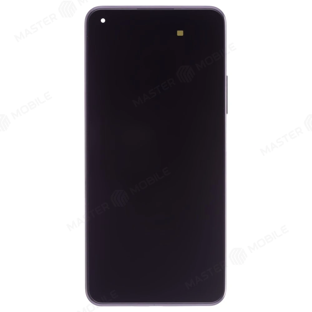 Дисплей для Xiaomi 11 Lite 5G NE (2109119DG) / Mi 11 Lite (M2101K9AG) / Mi 11 Lite 5G (M2101K9G) + тачскрин (серебристый) (в рамке) (ORIG100) (SP)