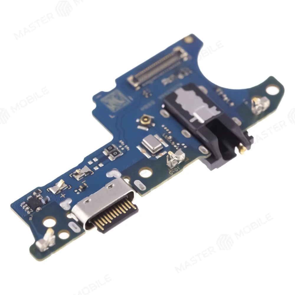 Нижняя плата для Samsung A025 Galaxy A02s / A037 Galaxy A03s с комп. + разъем зарядки + разъем гарнитуры + микрофон (ORIG100) фото №3