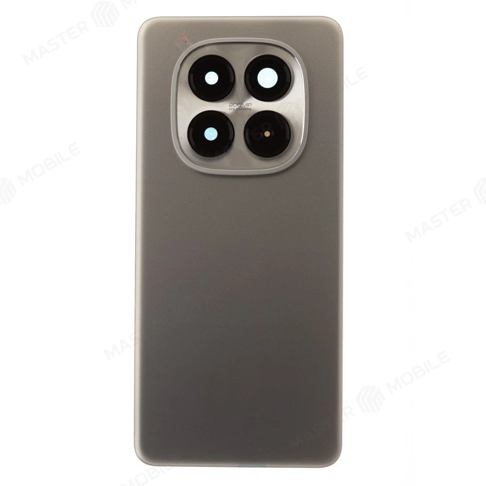 Задняя крышка для Xiaomi Redmi Note 15 Pro 4G (25100RA69G) (титановый) (в сборе со стеклом камеры)  фото №1