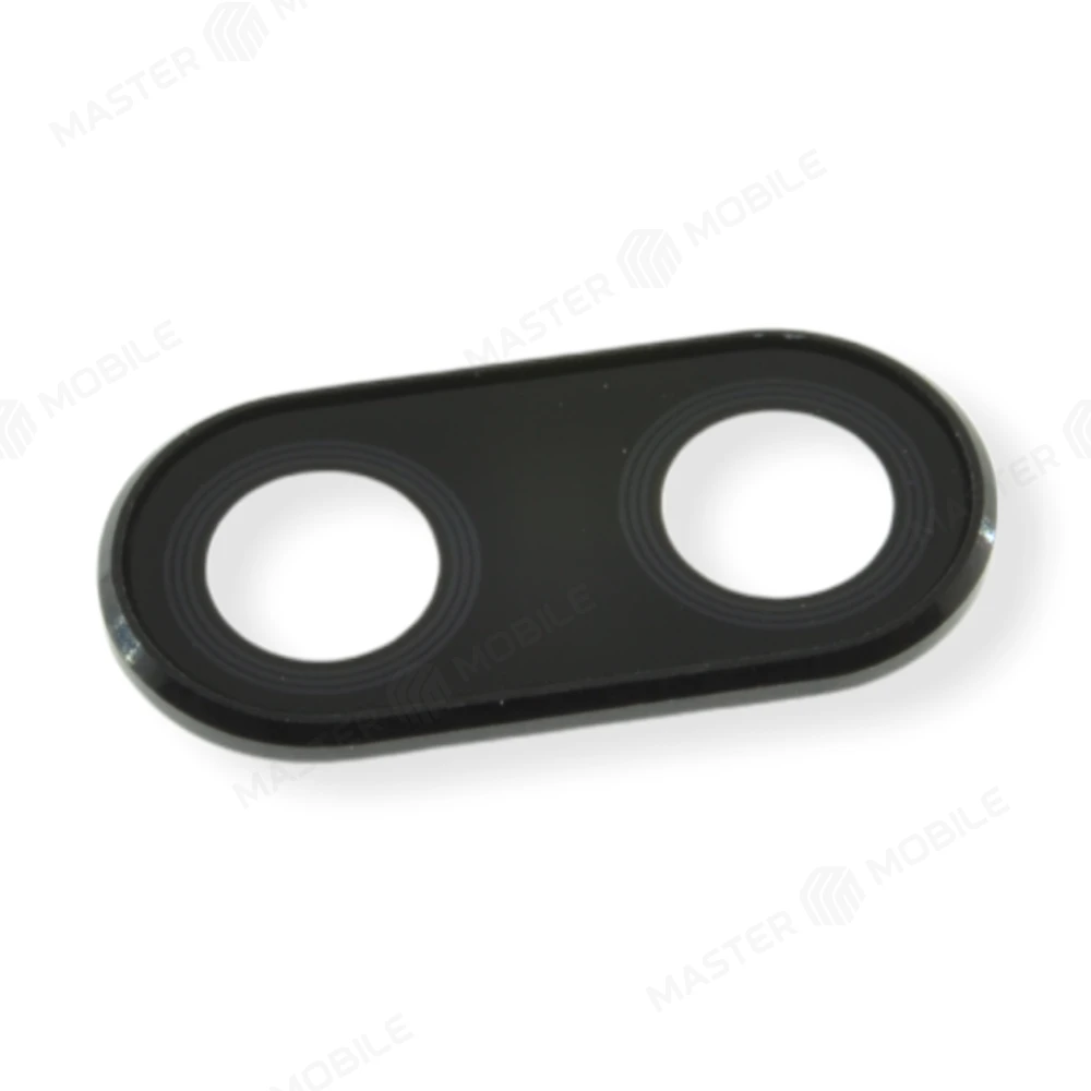 Стекло задней камеры для Huawei Nova 3 (PAR-LX1) (черный) (в рамке) фото №1