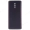 Задняя крышка для OnePlus 6T (черный матовый) (в сборе со стеклом камеры)  фото №1