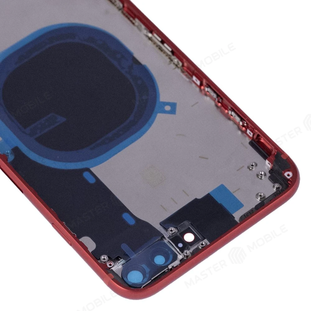 Корпус для Apple iPhone 8 Plus (красный) (Premium) фото №3