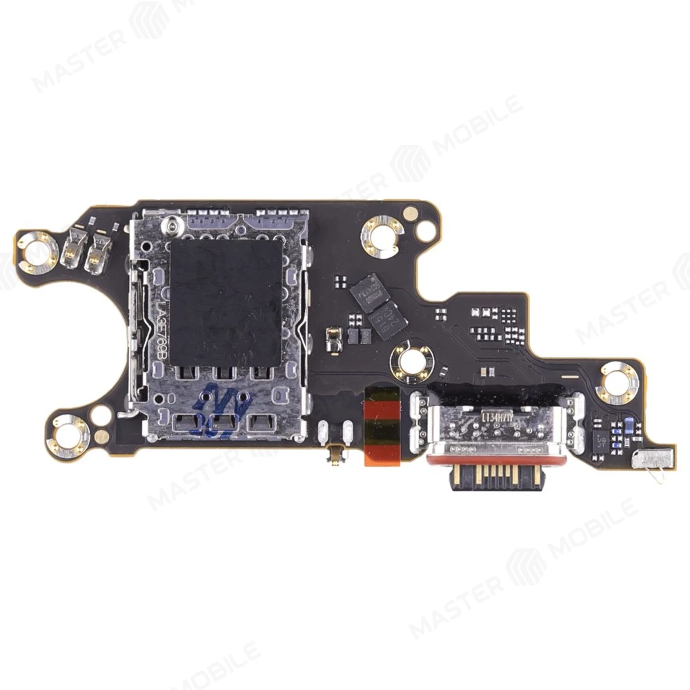 Нижняя плата для Xiaomi 13 Lite (2210129SG) с комп. + разъем зарядки + микрофон + разъем SIM (ORIG100)  фото №2