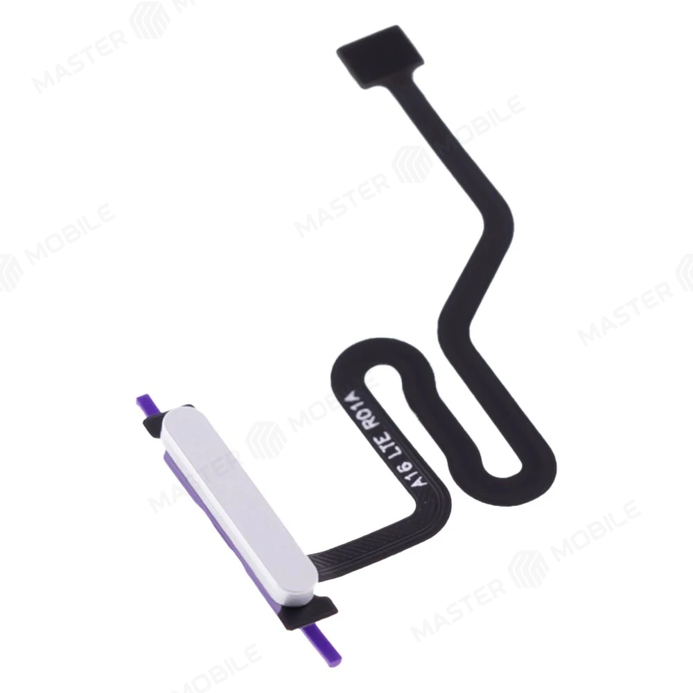 Шлейф для Samsung A165F Galaxy A16 4G с комп. + сканер отпечатка пальца (серебристый) фото №3