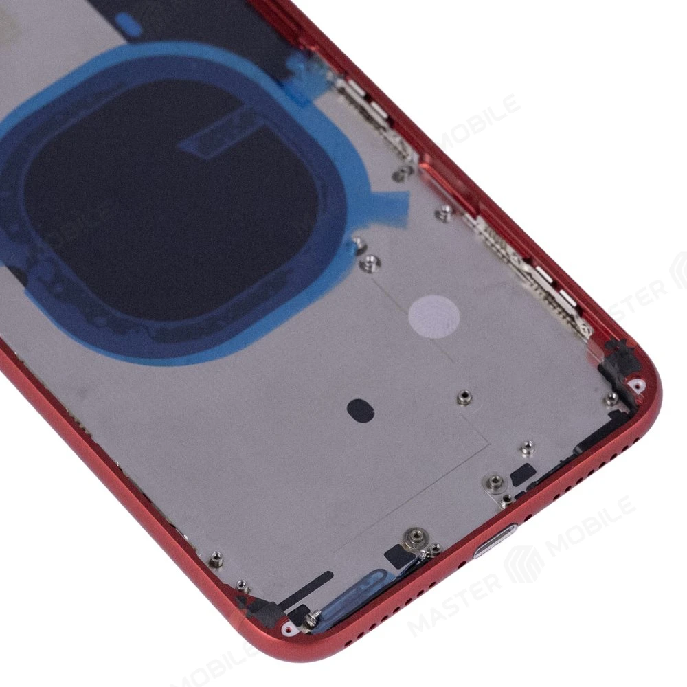 Корпус для Apple iPhone 8 Plus (красный) (Premium) фото №4