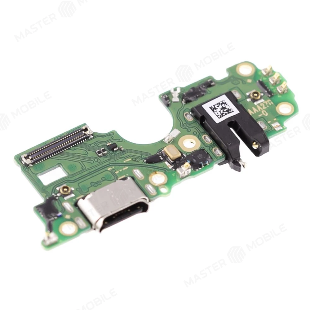 Нижняя плата для OPPO A55 4G (CPH2325) с комп. + разъем зарядки + микрофон (ORIG100)  фото №3