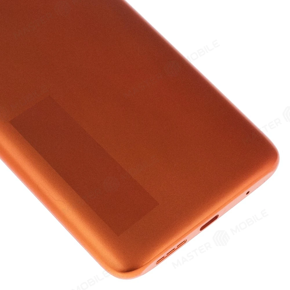 Задняя крышка для Xiaomi Redmi 9T (M2010J19SG/Y) (оранжевый) фото №4