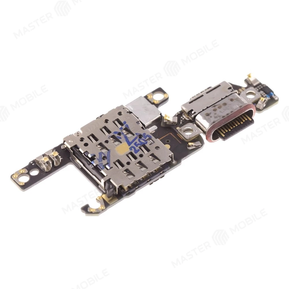 Нижняя плата для Huawei P60 (LNA-LX9) / P60 Pro (MNA-LX9) с комп. + разъем зарядки + микрофон + разъем SIM (ORIG100)  фото №3