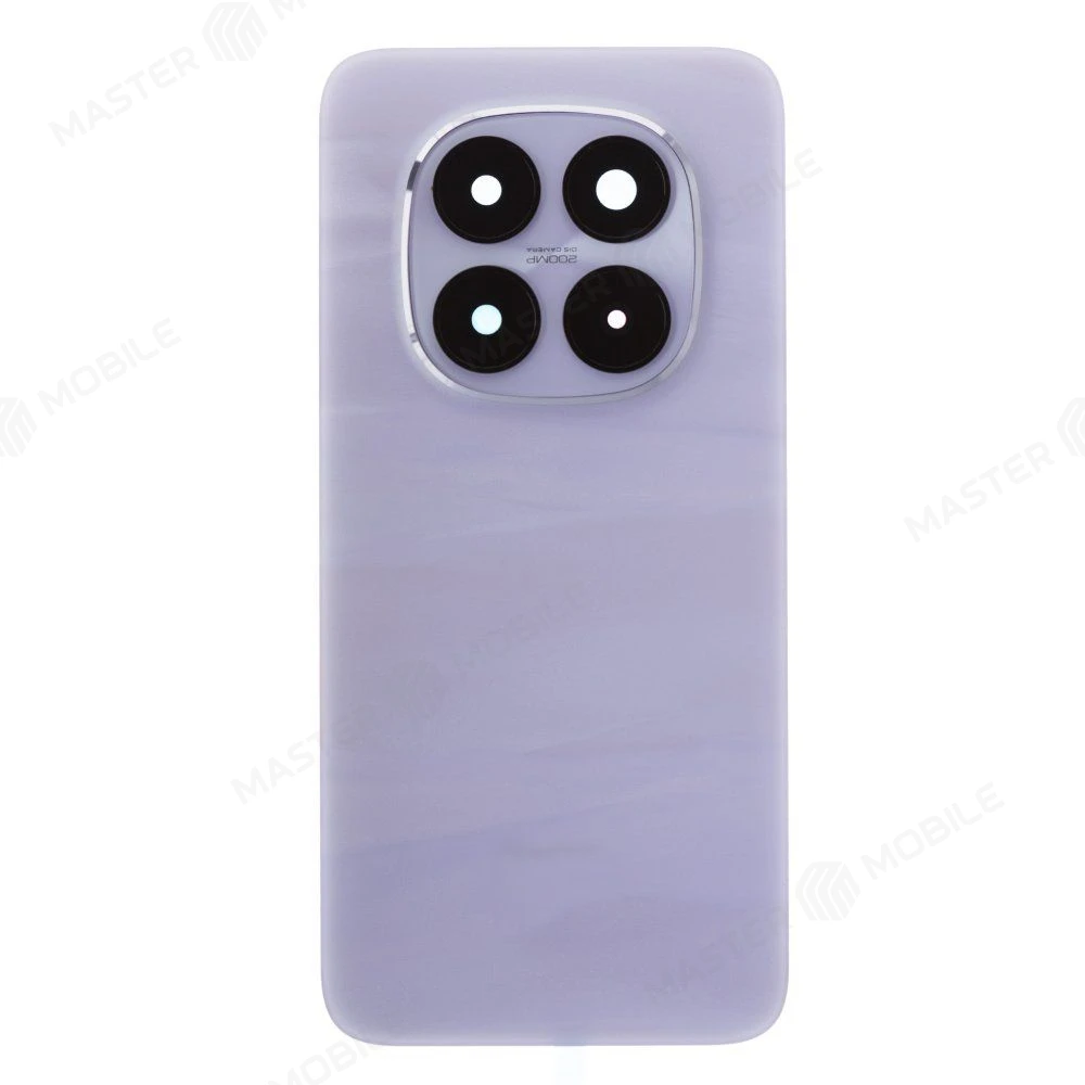 Задняя крышка для Xiaomi Redmi Note 15 Pro 5G (25080RABDG) (фиолетовый) (в сборе со стеклом камеры) фото №1