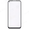 Стекло модуля для Huawei P40 Lite (JNY-LX1) / Nova 6 SE (JNY-TL10) + OCA (черный) (Premium) фото №1