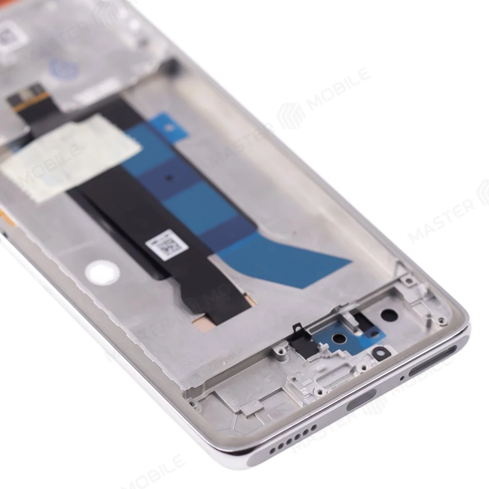 Дисплей для Xiaomi Poco X7 (24095PCADG) / Redmi Note 14 Pro 5G (24090RA29G) + тачскрин (серебристый) (в рамке) (ORIG100) (SP) фото №4