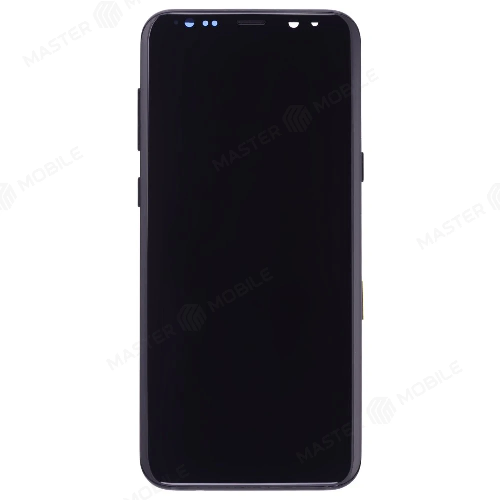 Дисплей для Samsung G955 Galaxy S8+ + тачскрин (черный) (в рамке) (OLED) (Full Size) фото №1
