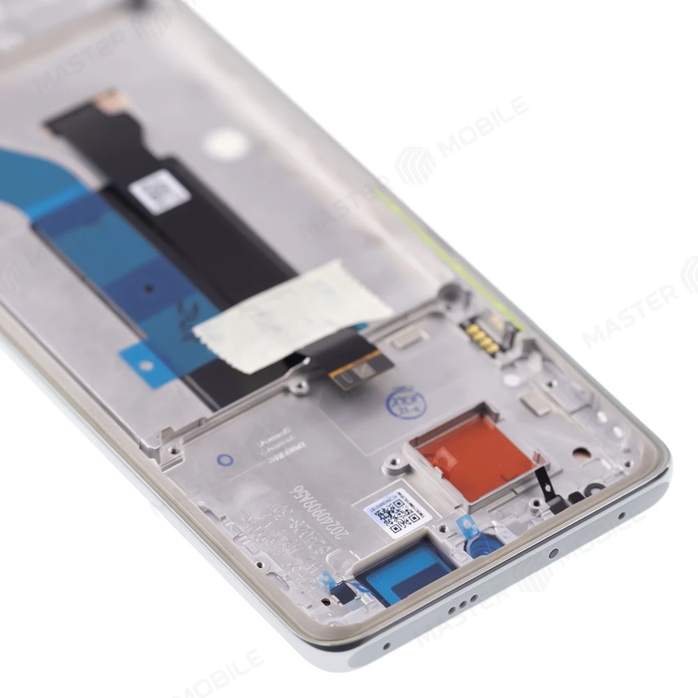 Дисплей для Xiaomi Poco X7 (24095PCADG) / Redmi Note 14 Pro 5G (24090RA29G) + тачскрин (зеленый) (в рамке) (ORIG100) (SP) фото №3